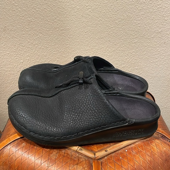 Birkenstock Tatami Duna suede clogs. Black. Size 39 or 8-8.5 - Picture 3 of 9